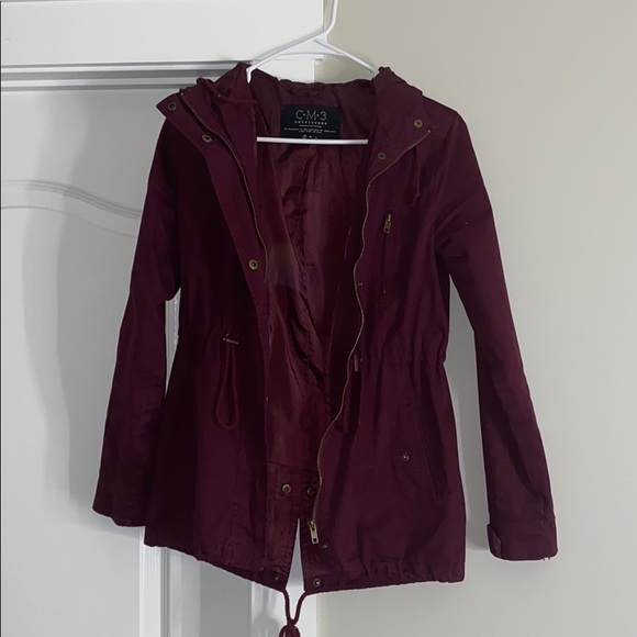 boutique maroon jacket - Picture 2 of 3